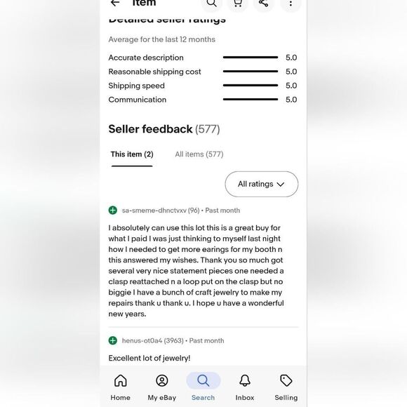 1 Lb Metal Costume Jewelry Craft Broken Junk Lot, Necklaces, Earrings, etc - Picture 5 of 5